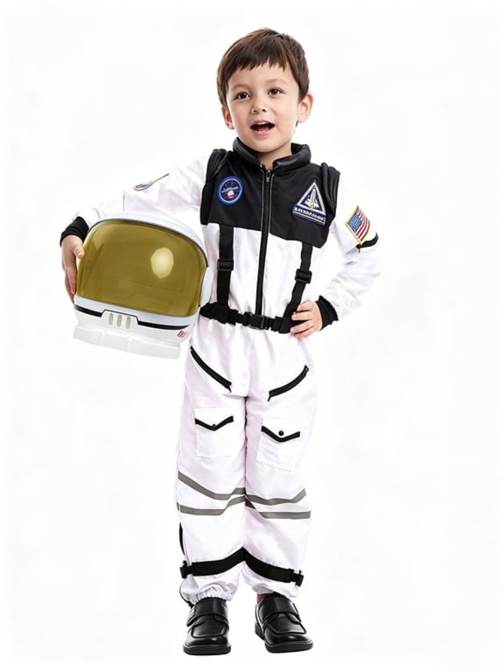 Soooktacular Creations Astronaut costume with space visor kids Size Small